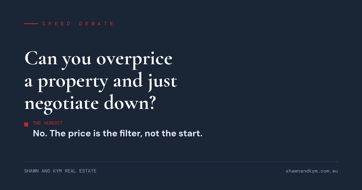 Can You Overprice a Property and Just Negotiate Down?